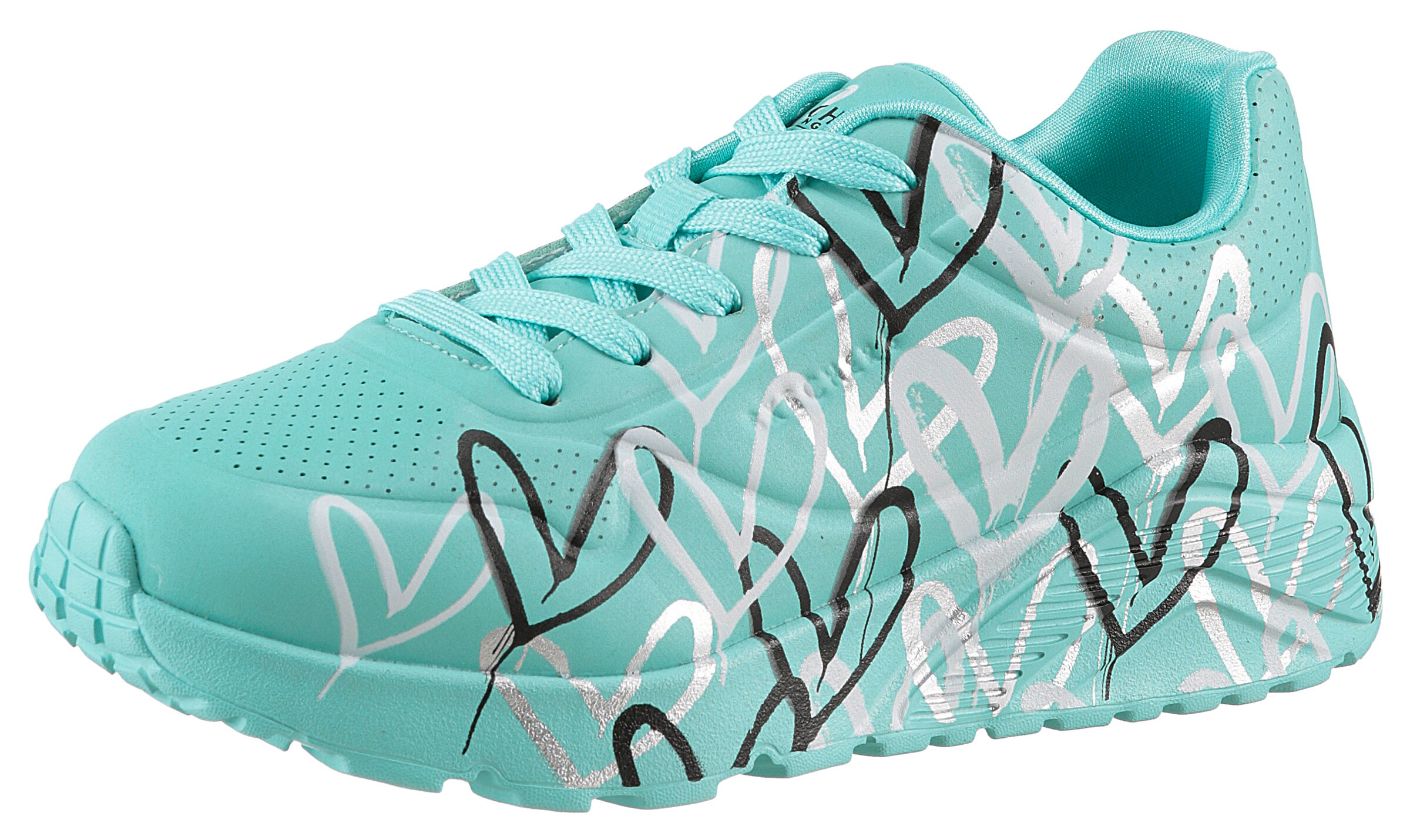 SKECHERS Sneaker in Grün: Vorderseite