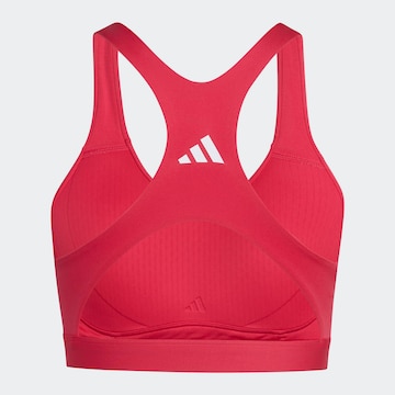 ADIDAS PERFORMANCE Bustier Sport-BH in Pink