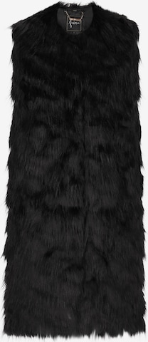 Gilet faina en noir : devant