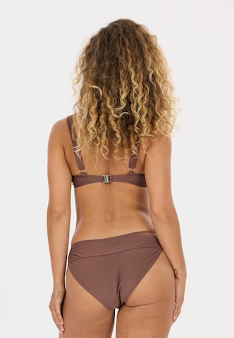 NOU Triangle Bikini top 'Yurika' in Brown