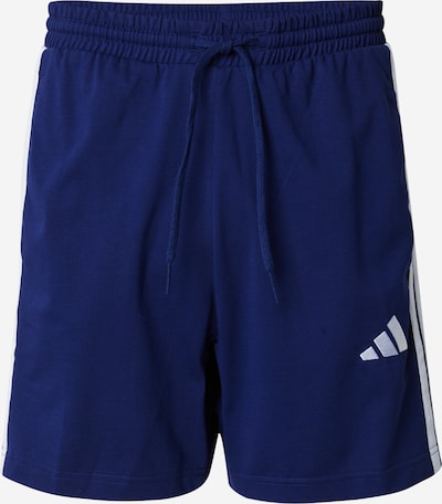 ADIDAS SPORTSWEAR Spodnie sportowe 'Essentials' w kolorze ciemny niebieski / białym, Podgląd produktu