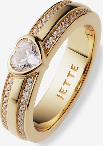 JETTE Ring in Gold: Vorderseite