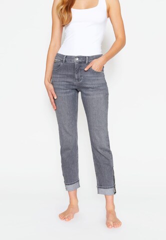 ÆNGELS Regular Jeans in Grey: front
