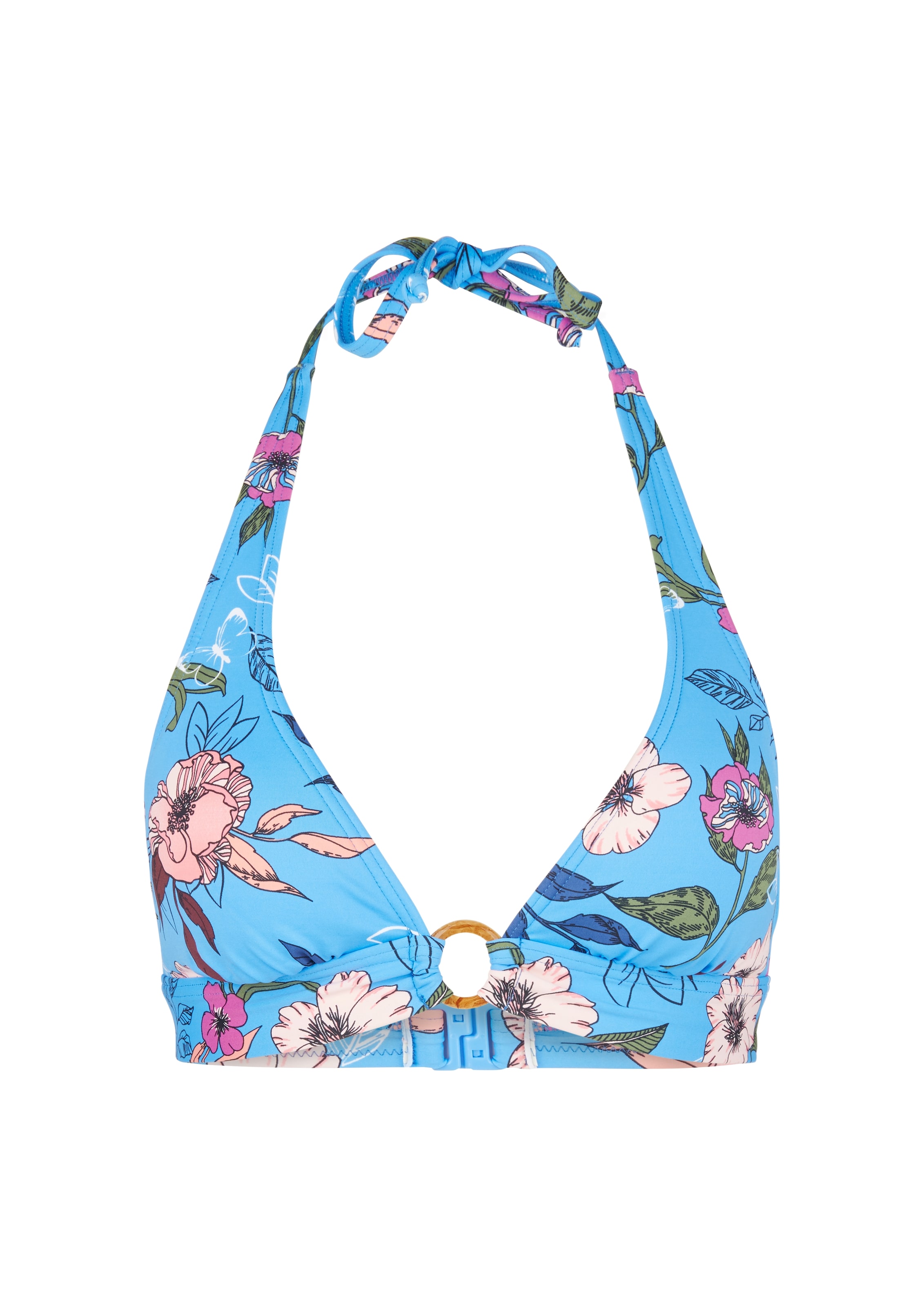 s.Oliver Треугольник Верх бикини в Синий