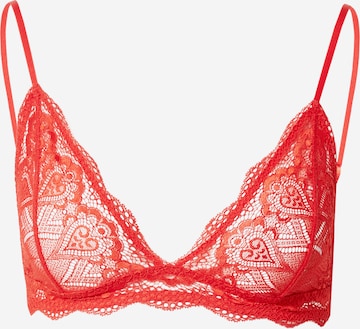 Samsøe Samsøe Triangle Bra 'Marilyn' in Red: front