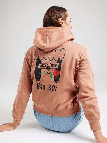 Iriedaily Sweatshirt 'Flower Boi' in Red: front