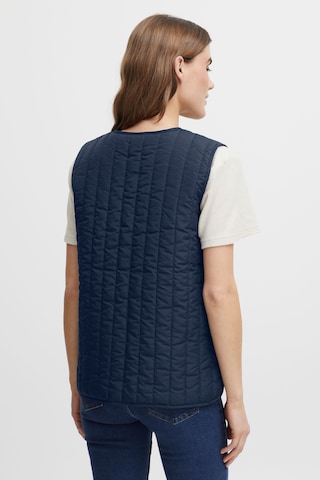 Oxmo Bodywarmer 'Sadget' in Blauw: voorkant