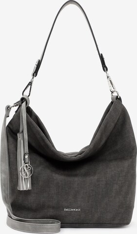 Emily & Noah Pouch 'Elke' in Grey: front