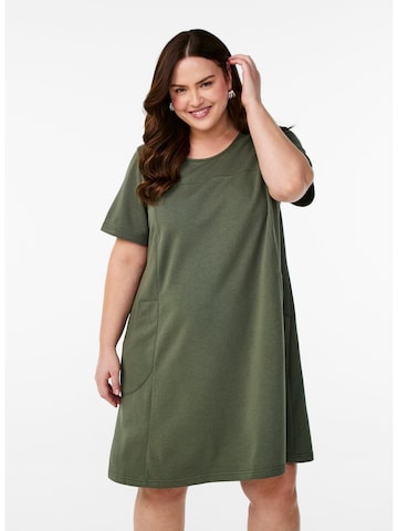 žalia Zizzi Suknelė 'VCAVALI': priekis