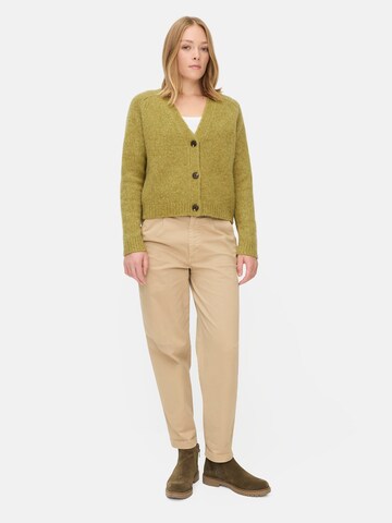 CAMEL ACTIVE Strickjacke mit Raglanärmeln und Knopfverschluss in Grün