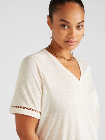 EVOKED Shirt 'VINULAN' in Beige