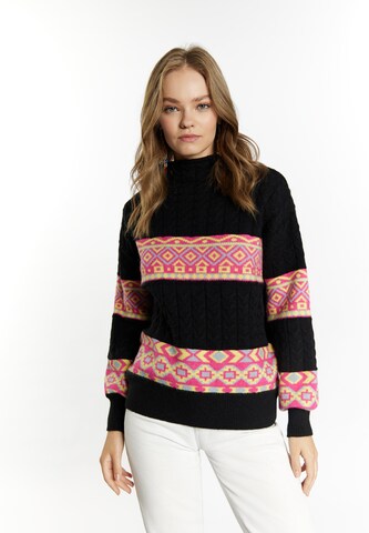 IZIA Sweater in Black: front