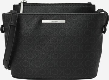 Borsa a tracolla di Calvin Klein in nero: frontale