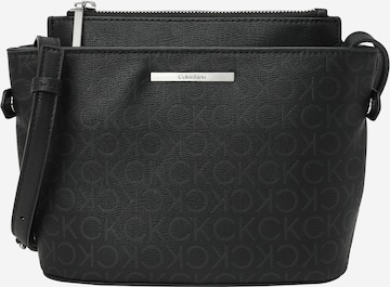 Borsa a tracolla di Calvin Klein in nero: frontale