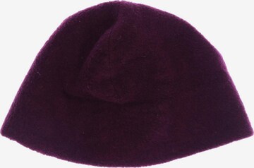 hessnatur Hat & Cap in One size in Red: front