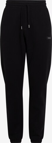 Karl Lagerfeld Regular Trousers in Black: front