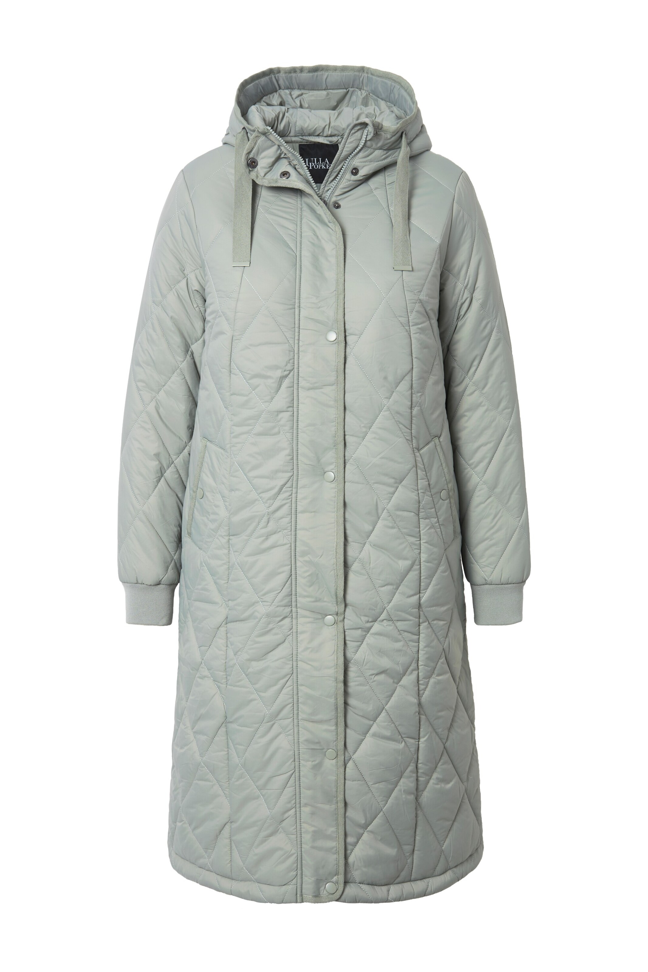 Ulla Popken Winter coat in Green: front