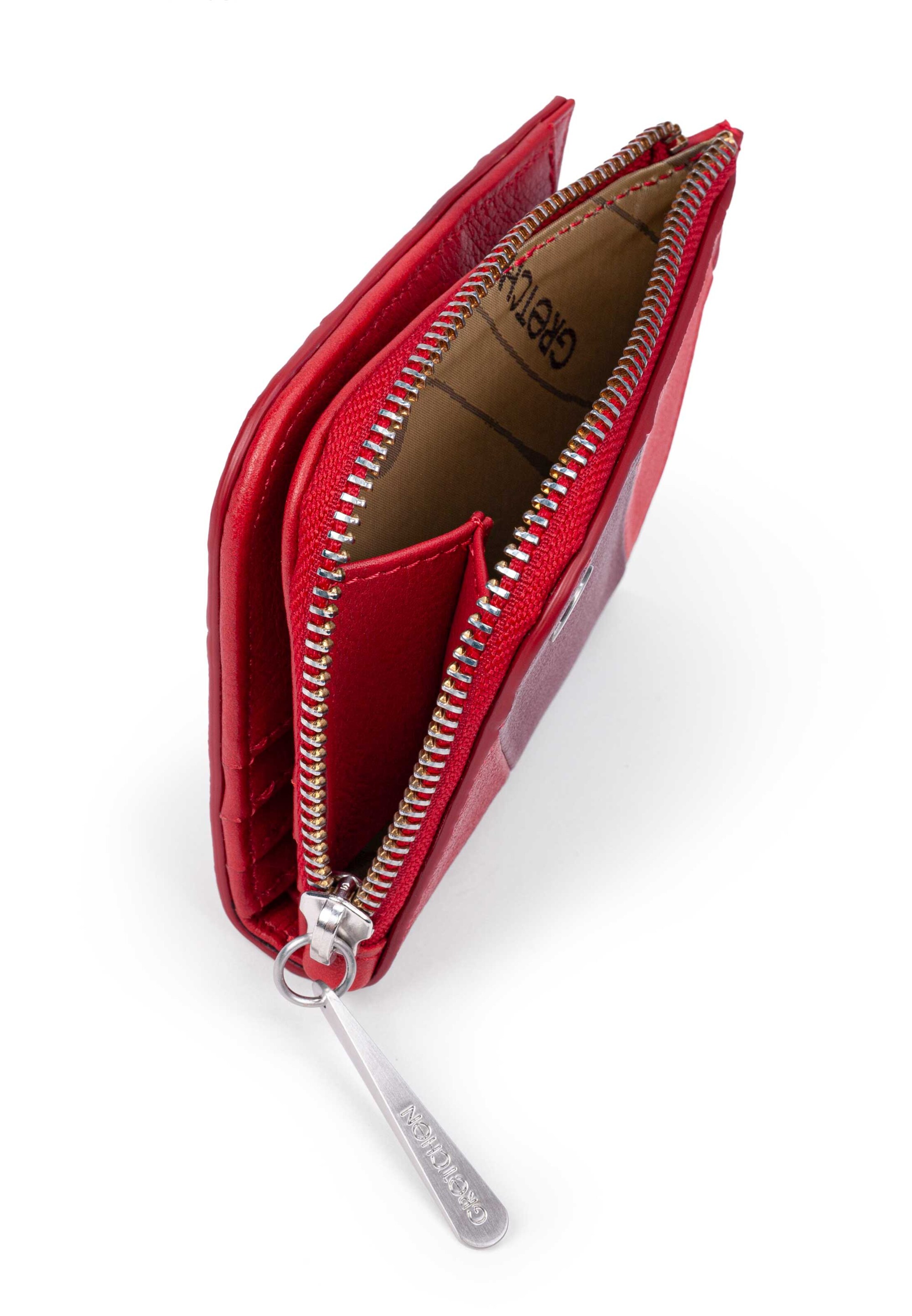 Gretchen Wallet 'Striped Purse' in Red