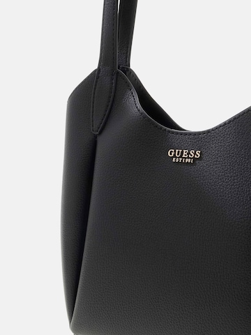 GUESS Schultertasche in Schwarz