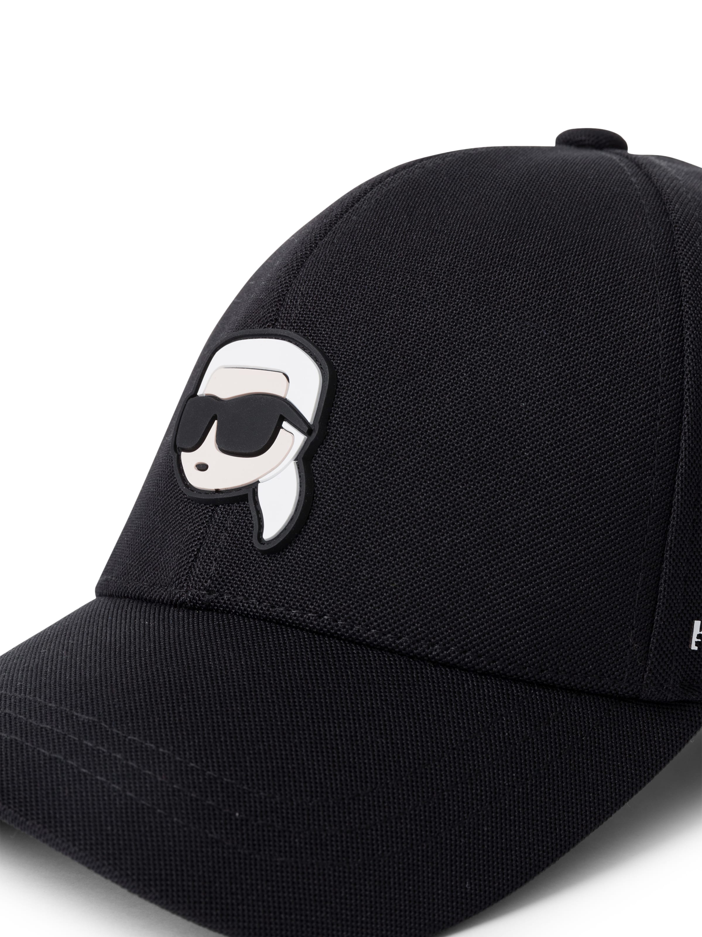 Casquette 'Nos' Karl Lagerfeld en noir