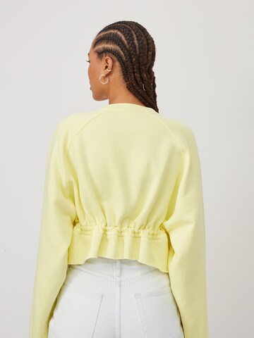 Sweat-shirt 'Franca' LeGer by Lena Gercke en jaune