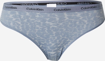 Calvin Klein Underwear Kalhotky – modrá: přední strana