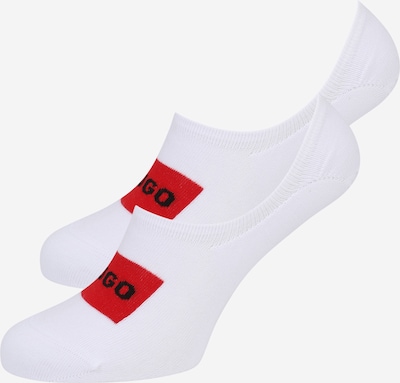 HUGO Red Skarpetki stopki w kolorze czerwony / czarny / białym, Podgląd produktu