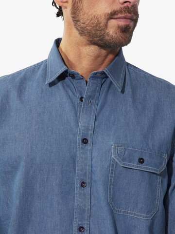 BABISTA Regular fit Button Up Shirt 'Olar' in Blue