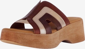 GABOR Clogs in Beige: front