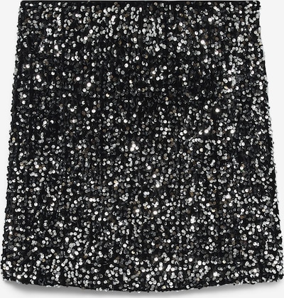 VERO MODA Suknja 'VMBELLA' u crna / srebro, Pregled proizvoda