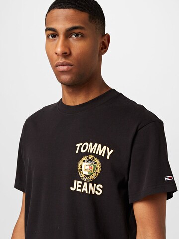 Tommy Jeans - Camisa 'Luxe' em preto