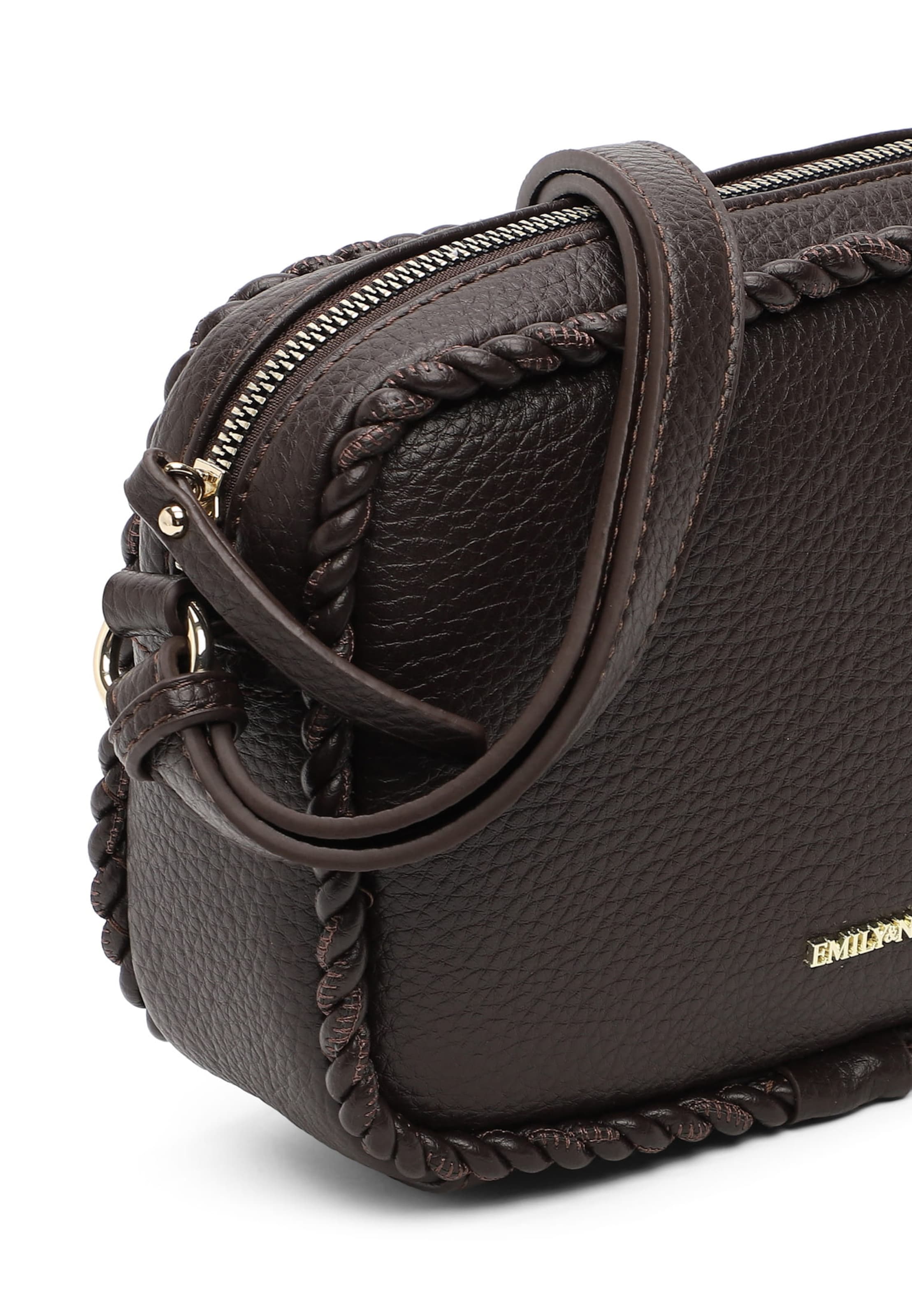 Emily & Noah Crossbody bag 'Lania ' in Brown