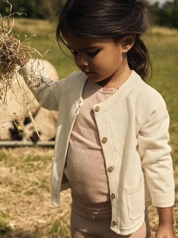 Cardigan NAME IT en beige : devant