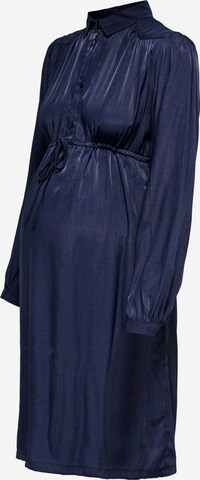Robe-chemise 'Mama' Only Maternity en bleu : devant
