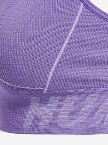 Hummel Bralette Sports Bra in Purple
