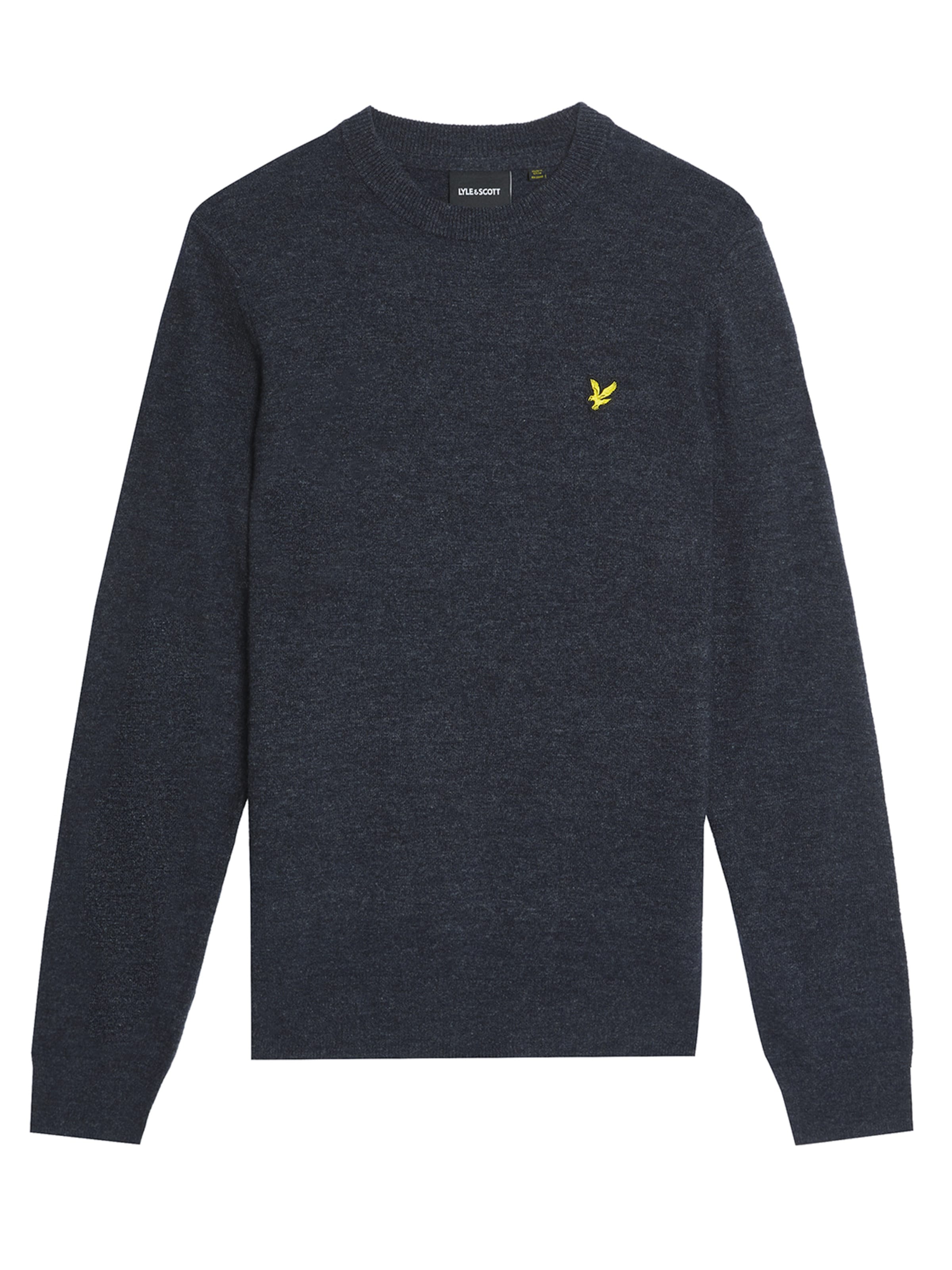 Lyle & Scott Trui in Blauw: voorkant