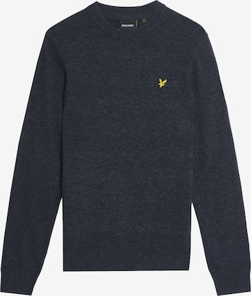 Lyle & Scott Trui in Blauw: voorkant