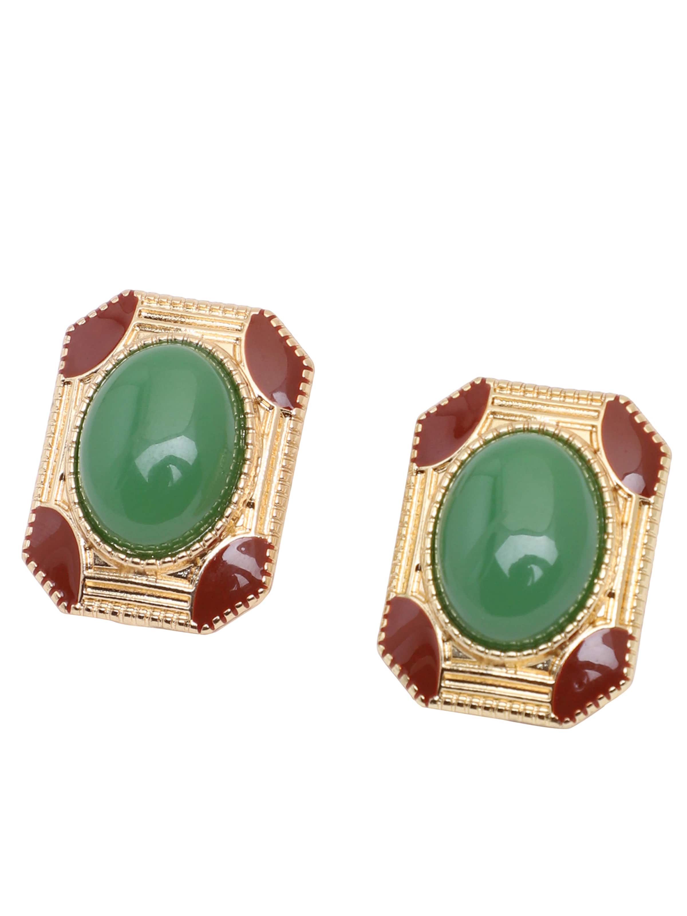 SOHI Uhani ' Viren ' | zlata barva: sprednja stran