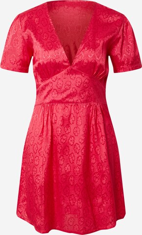 Robe 'GILLES' Bizance Paris en rose : devant