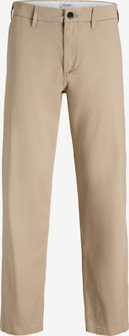 JACK & JONES Chino Pants 'JPSTKANE JJDAVE' in Beige: front