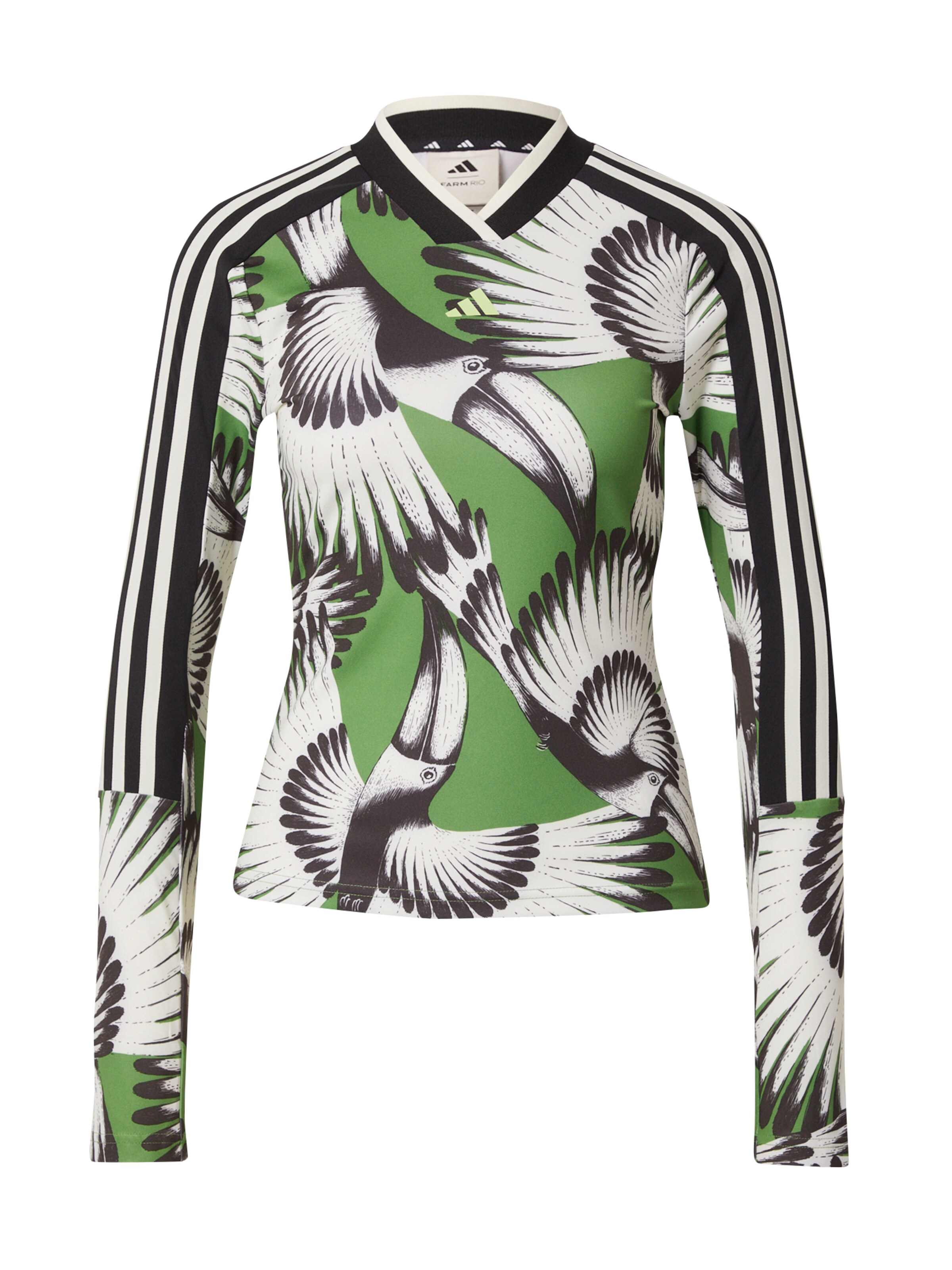 ADIDAS SPORTSWEAR Funktsionaalne särk 'Farm', värv valge: eest vaates