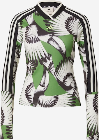 Tricou funcțional 'Farm' de la ADIDAS SPORTSWEAR pe alb: față