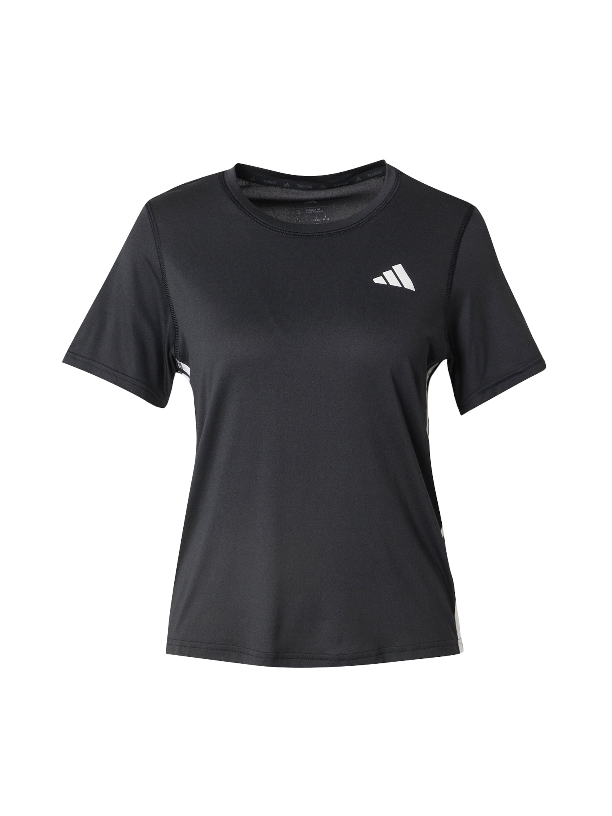 ADIDAS PERFORMANCE - Camiseta funcional en negro: frente