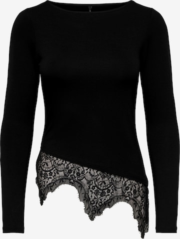 Tricou 'ONLLAILA' de la ONLY pe negru: față