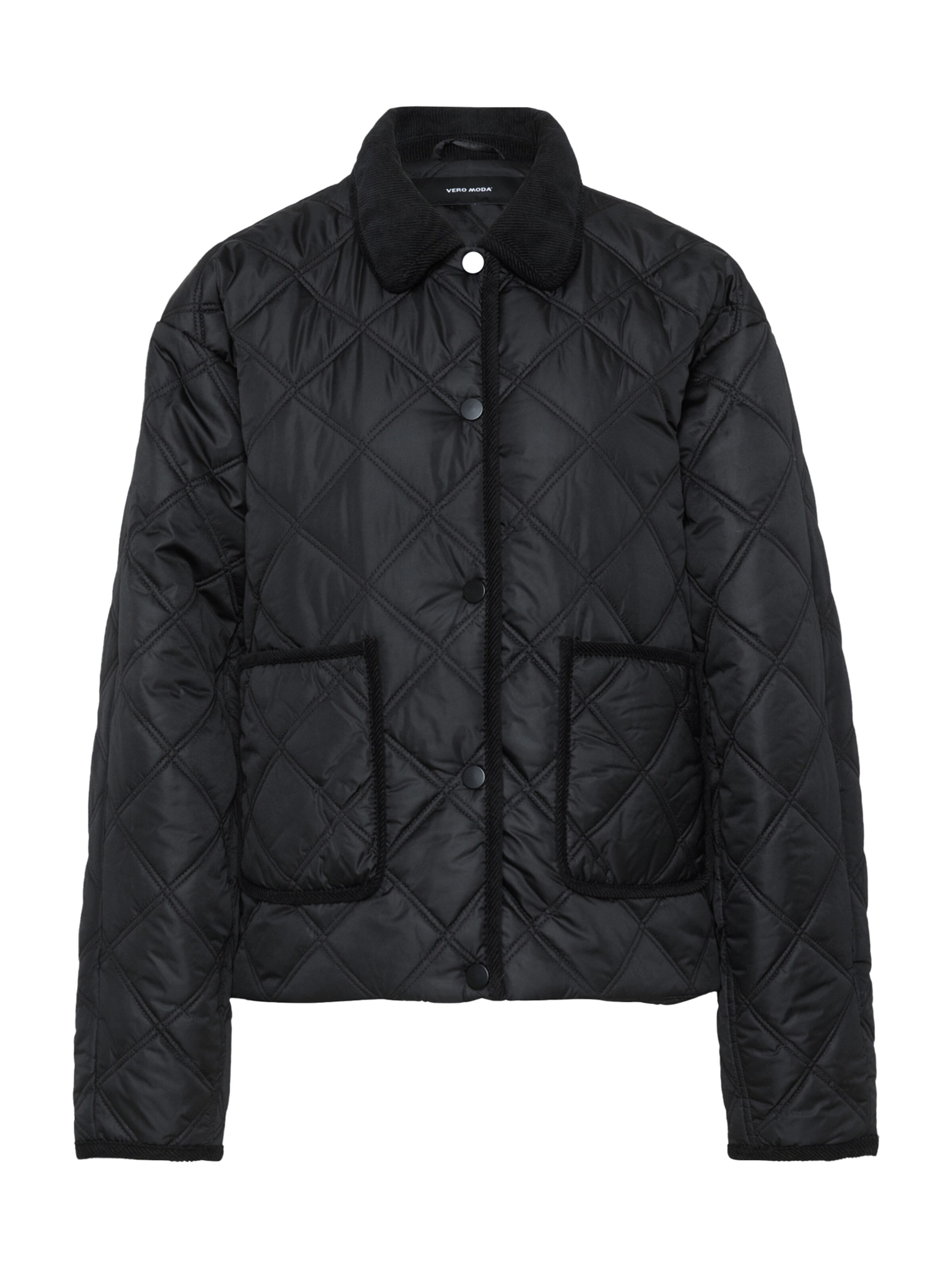 Vero Moda Tall Overgangsjakke 'VMMINNESOTA' i sort: forside