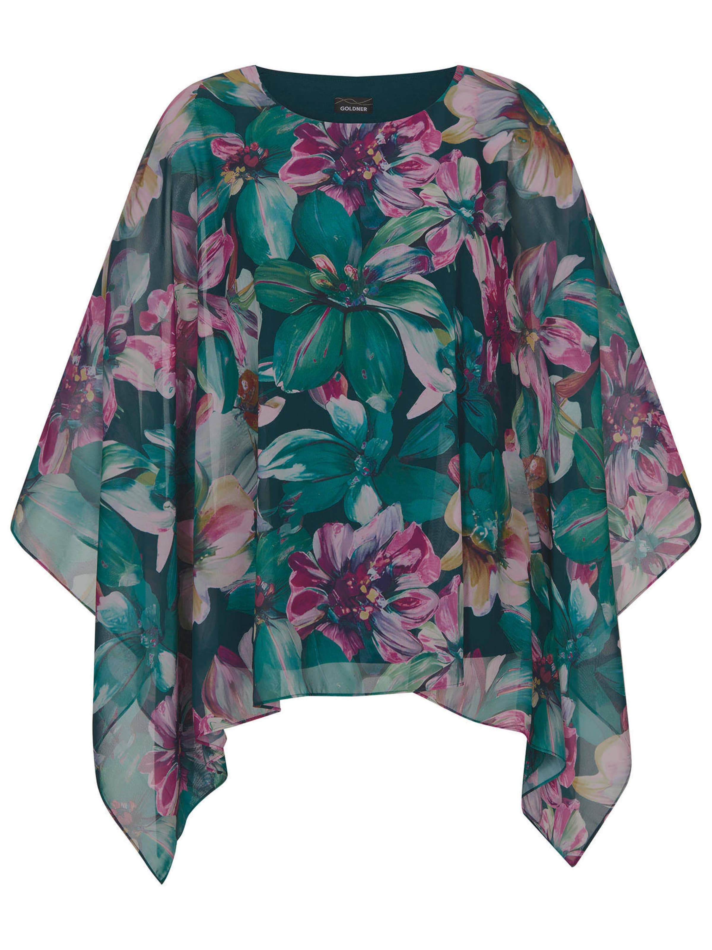 Goldner Tunika in Grün: Vorderseite