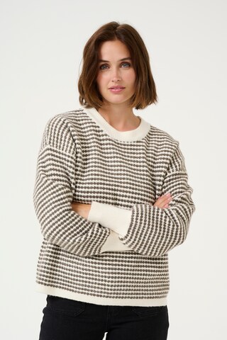 Kaffe Pullover 'Ellery' in Beige: predná strana