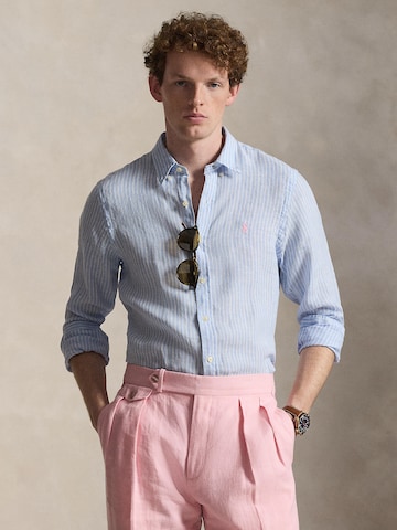 Regular fit Camicia di Polo Ralph Lauren in blu: frontale