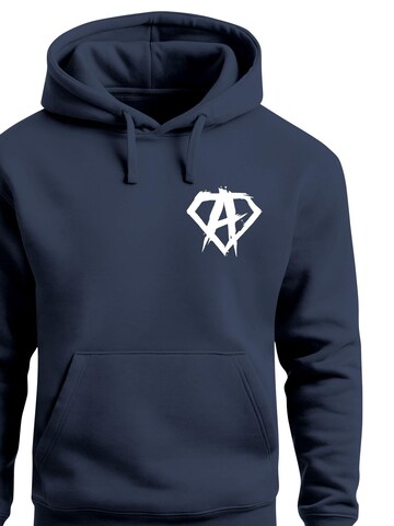 Neverless Sweatshirt 'Anarchy Gym' in Blue