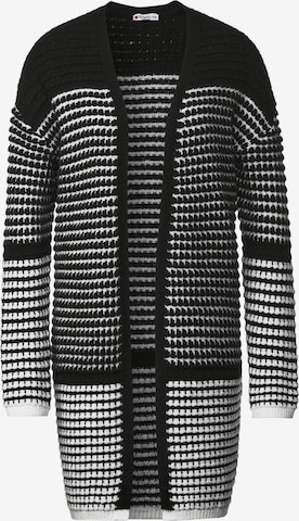 STREET ONE Strickjacke in Schwarz: predná strana